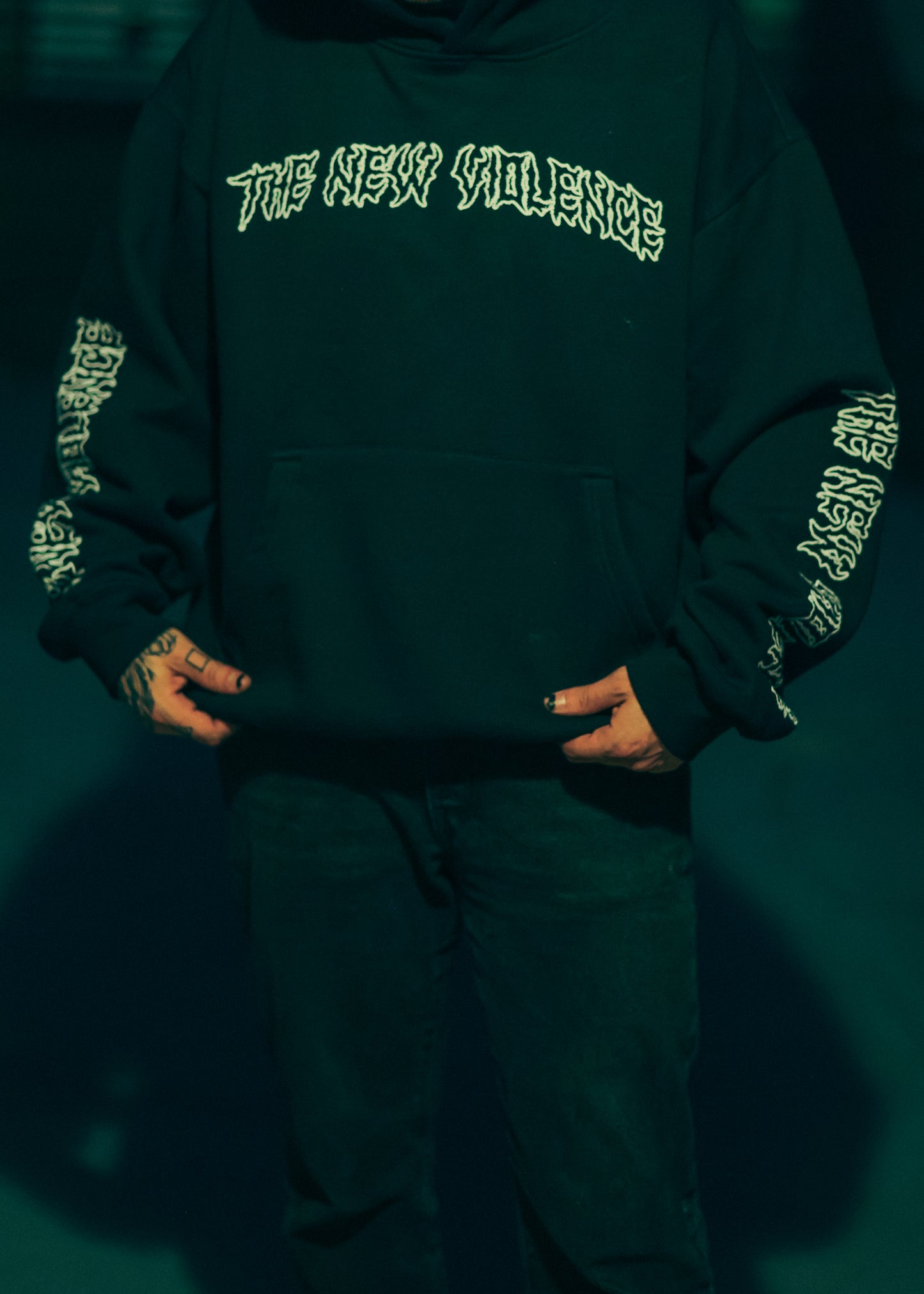 TNV METAL LOGO HOODIE